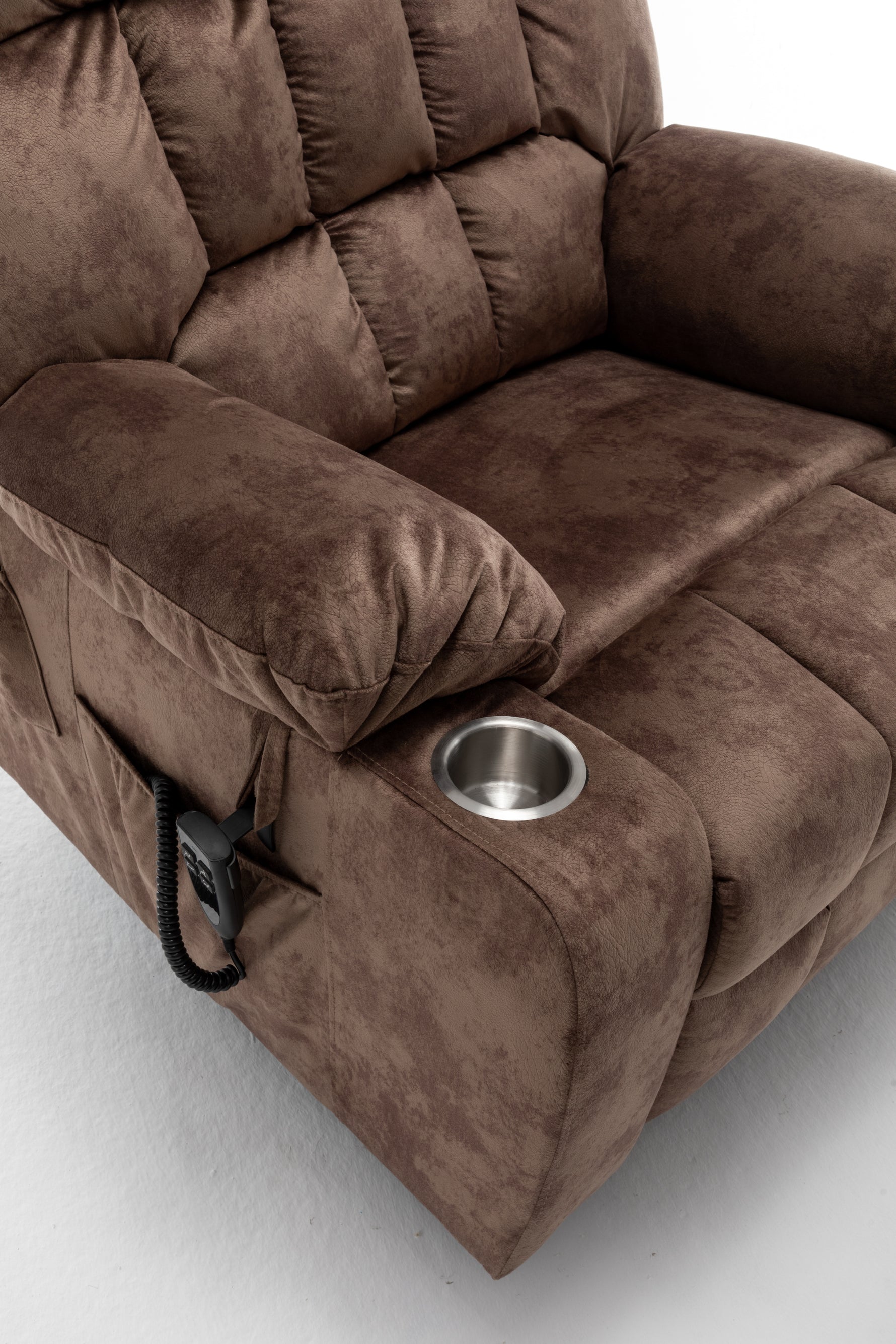 Big and Tall Power Lift Recliner with Heat and Massage detail image 18