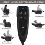 Dual-Motor Power Lift Recliner with Heat & Massage, 350 lb Capacity detail image 29