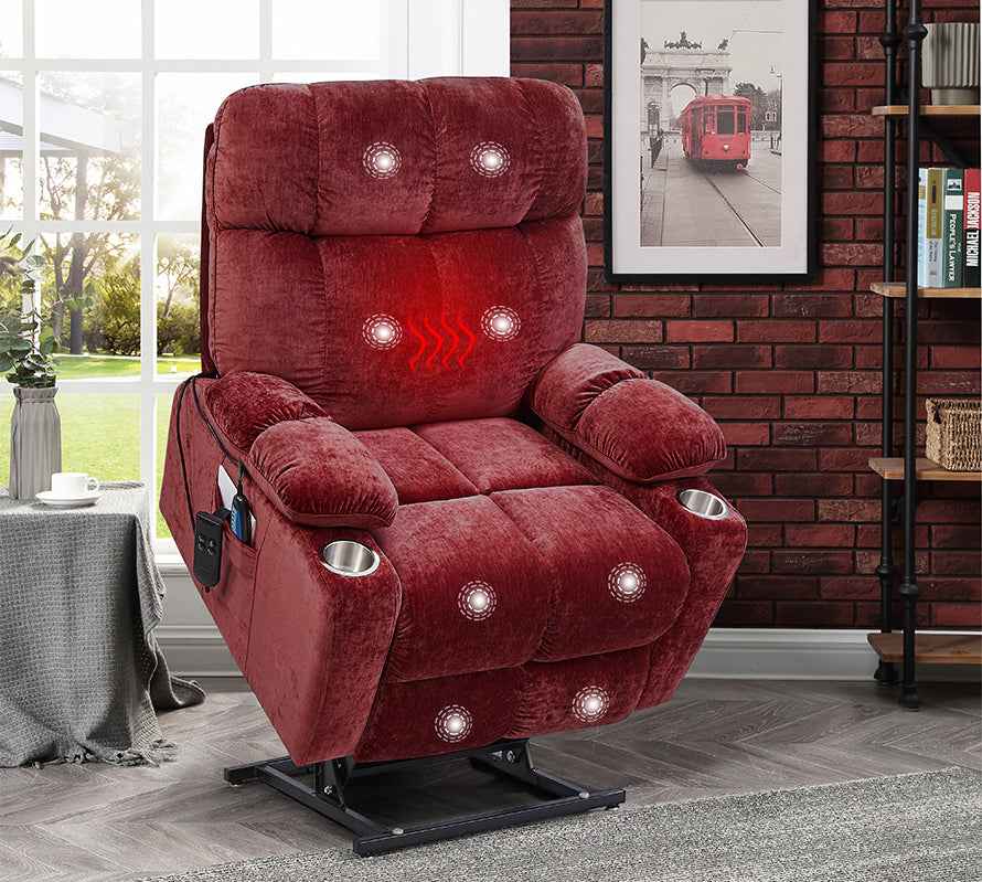 Liyasi Dual-Motor Power Lift Recliner, Infinite Position Lay-Flat detail image 46
