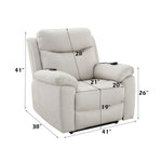 Chriki Power Recliner with Lift and Heating and Massage detail image 34