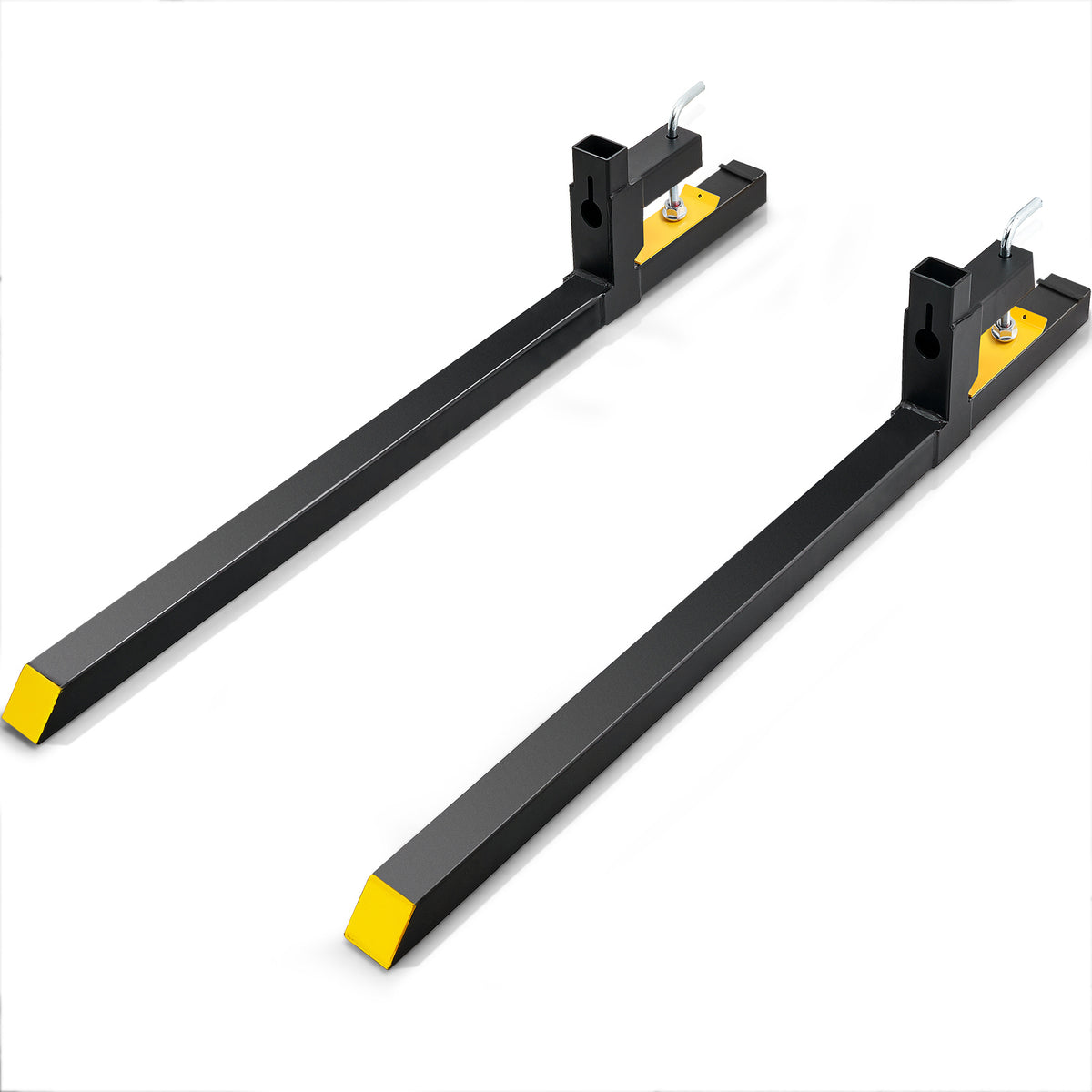 VEVOR 60" Clamp-On Pallet Forks, 2000 lb Capacity for workshop, garage, storage, or utility use