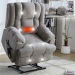 Dual-Motor Heat & Massage Power Lift Recliner, 350 lb Capacity detail image 58