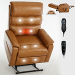 Dual-Motor Power Lift Heat & Massage Recliner detail image 38