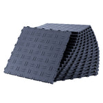 PVC Interlocking Drainage Garage Floor Tiles, 12" x 12" x 0.5" for workshop, garage, storage, or utility use