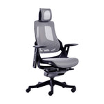 Techni Mobili LUX Ergonomic Executive Chair, Grey for home office seating