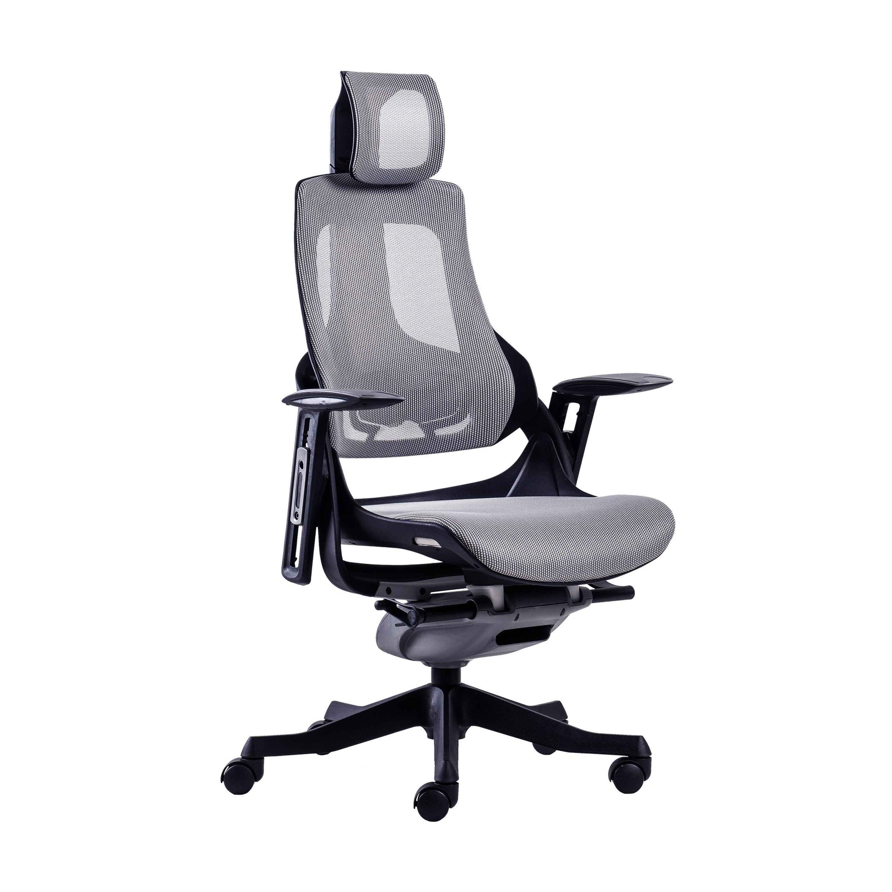 Techni Mobili LUX Ergonomic Executive Chair, Grey for home office seating