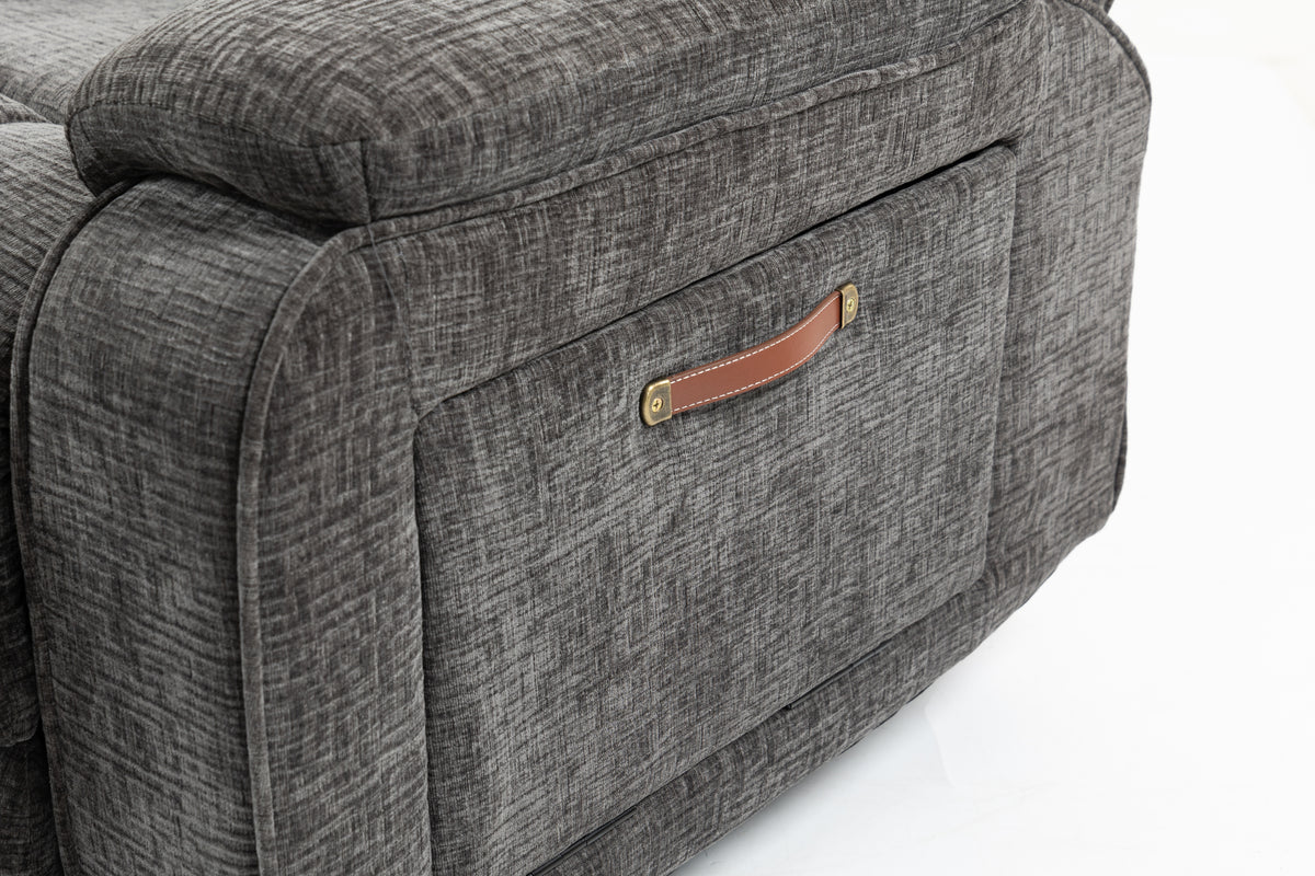 Oversized Lay Flat Recliner with Heat and Massage, Extended Footrest, Cup Holderr detail image 34