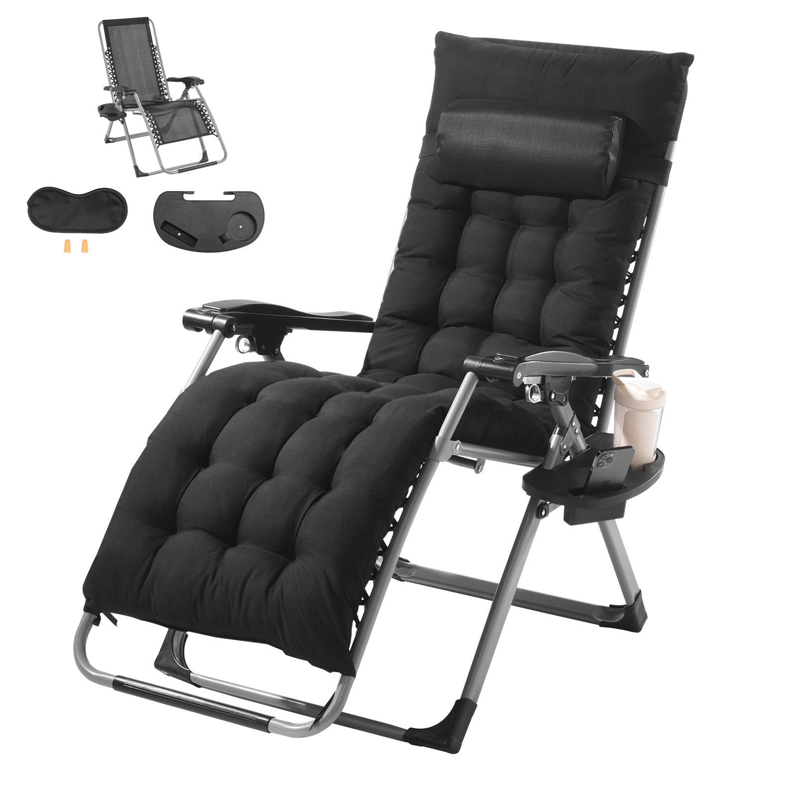 VEVOR Indoor/Outdoor Zero Gravity Recliner detail image 6
