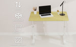 Height Adjustable Study Desk for Home Office workspace desk setup