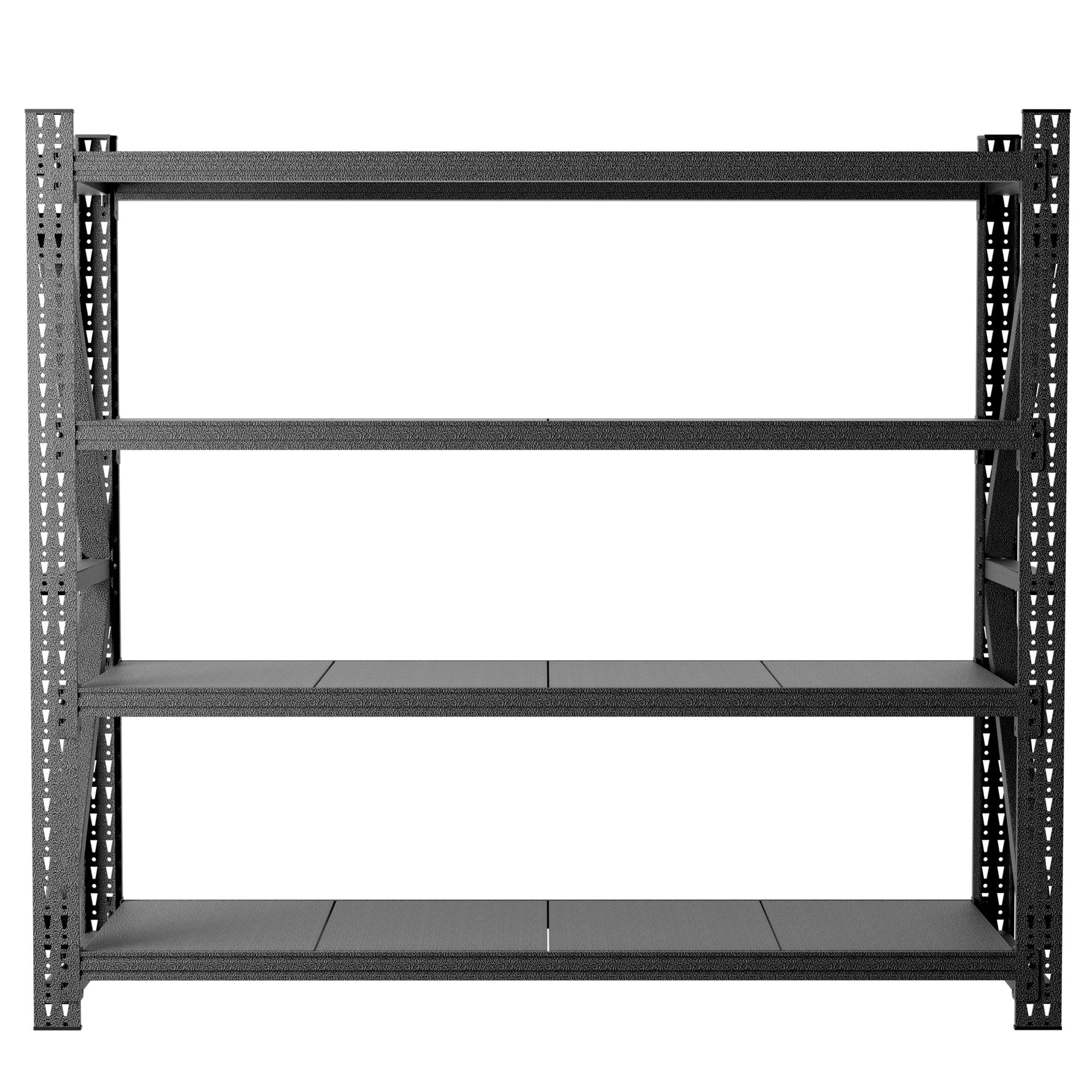 Heavy-Duty Adjustable Garage Shelving, 6000 lb Capacity for workshop, garage, storage, or utility use