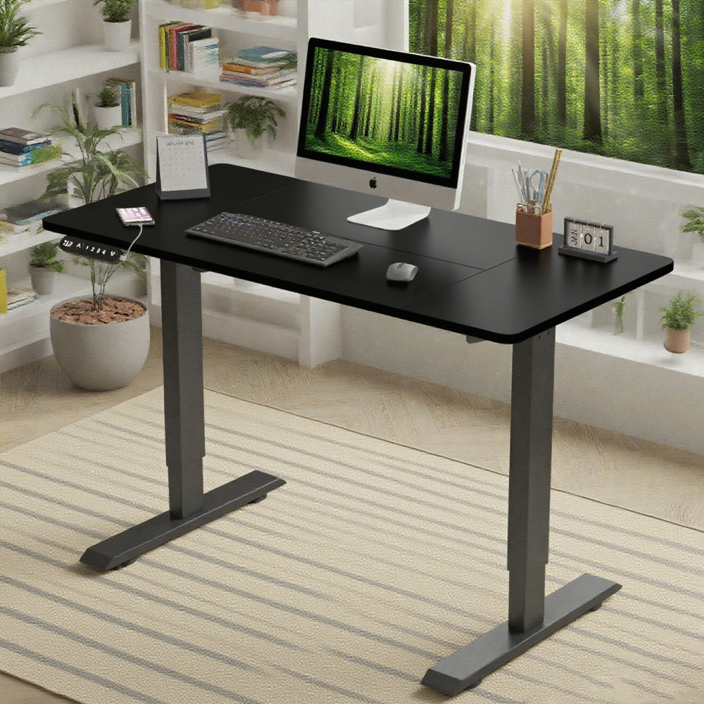 55" x 24" Electric Standing Desk workspace desk setup