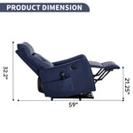 Single Motor Power Lift Recliner Chair with Massage & Heat detail image 87