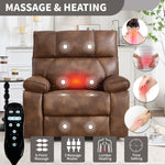 Dual-Motor Power Lift Recliner with Heat & Massage, 350 lb Capacity detail image 92