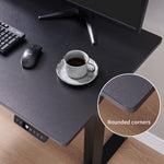 48" x 24" Electric Standing Desk workspace desk setup