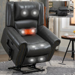 Dual-Motor Power Lift Heat & Massage Recliner detail image 59