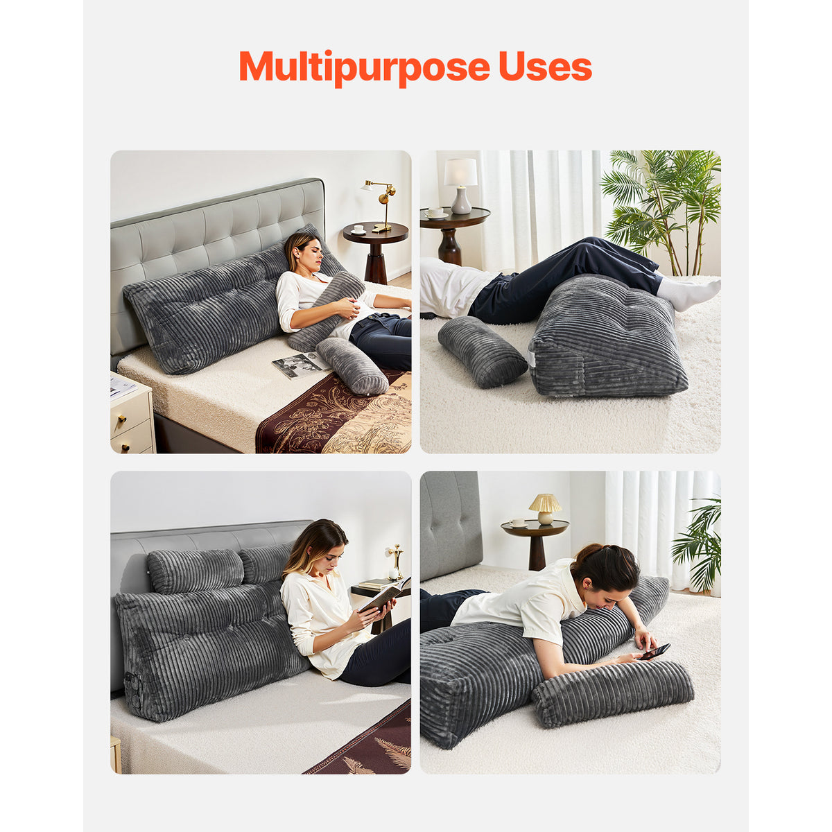 Bed Wedge Headboard Pillow product image 7
