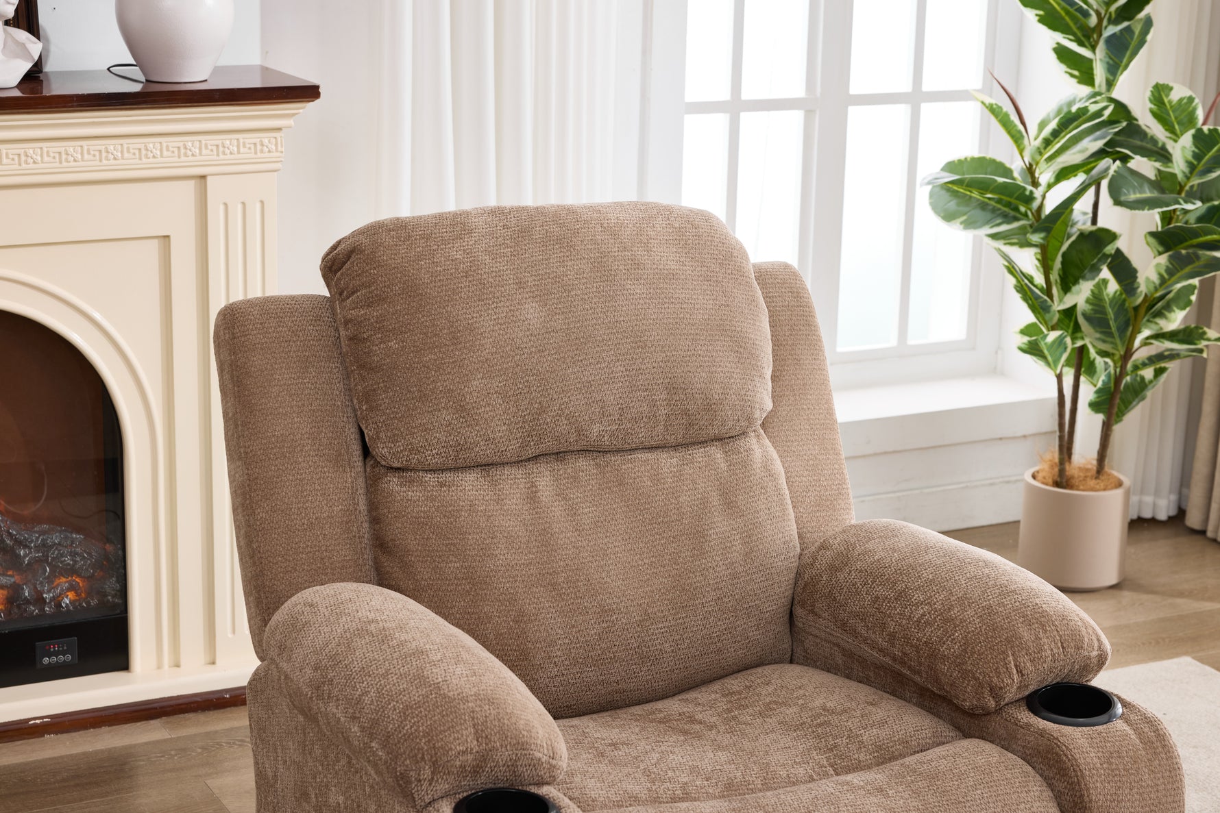 Dual-Motor Leather-Air Power Lift Recliner detail image 130