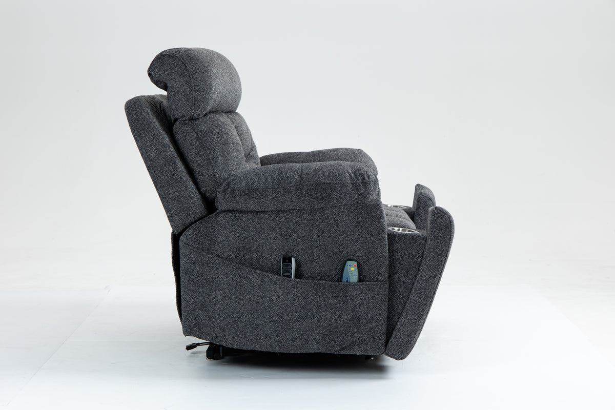 Power Lift Recliner with Heat, Massage & High-Density Foam detail image 70