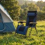 Oversized Padded Zero Gravity Chair with Cup Holder, 400 lb Capacity detail image 44