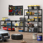59" Heavy-Duty Metal Garage Storage Rack for workshop, garage, storage, or utility use