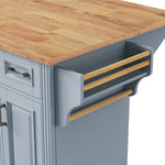 54 in. Rolling Kitchen Island with Drop Leaf & Storage product view 129
