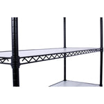 7-Tier Adjustable Wire Shelving Unit, 2450 lb Capacity for workshop, garage, storage, or utility use
