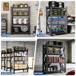 Heavy-Duty Adjustable Garage Shelving for Warehouse Storage for workshop, garage, storage, or utility use