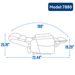 Dual-Motor Power Lift Heat & Massage Recliner detail image 69