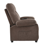 Chenille Massage Recliner with Heat & Remote Control detail image 25