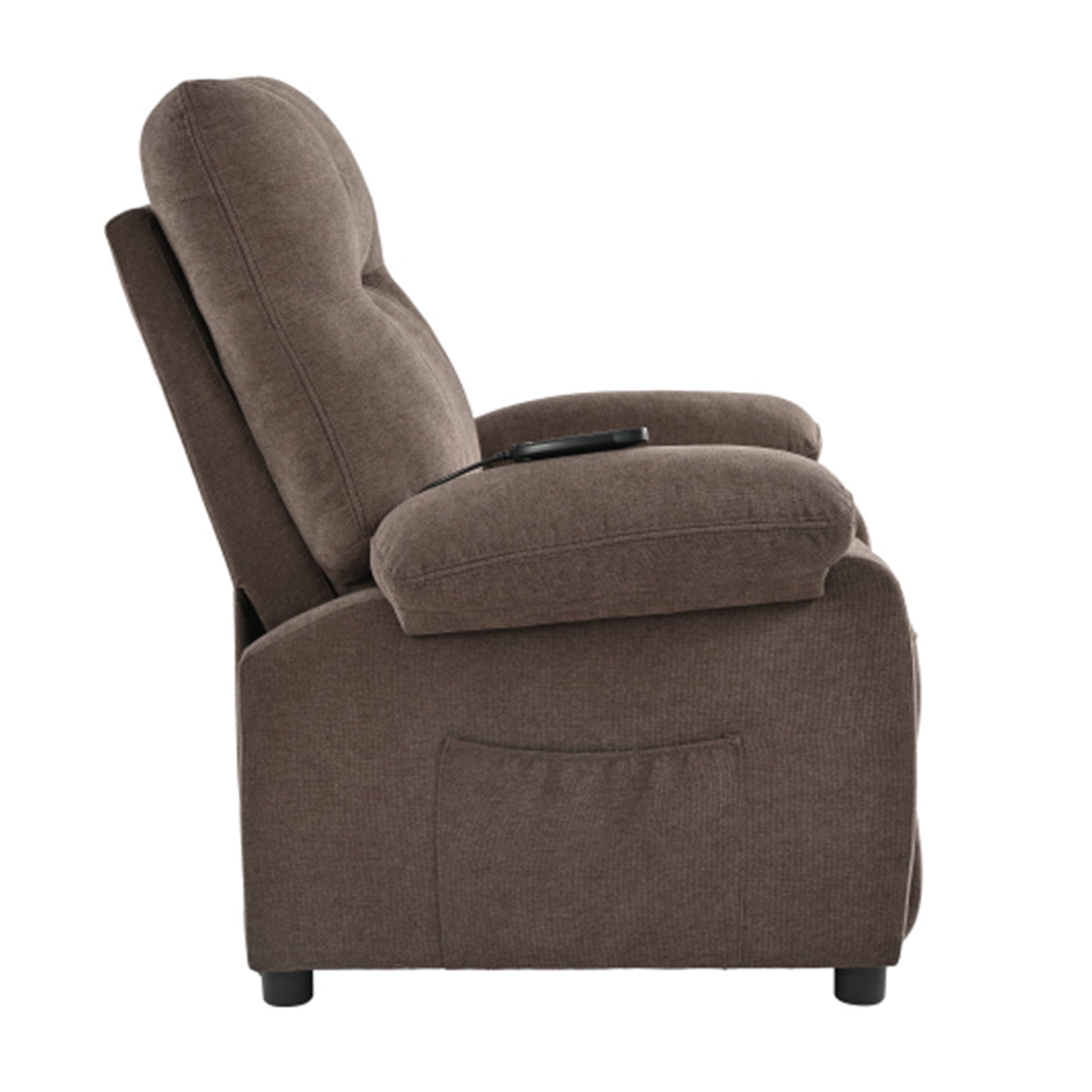 Chenille Massage Recliner with Heat & Remote Control detail image 25