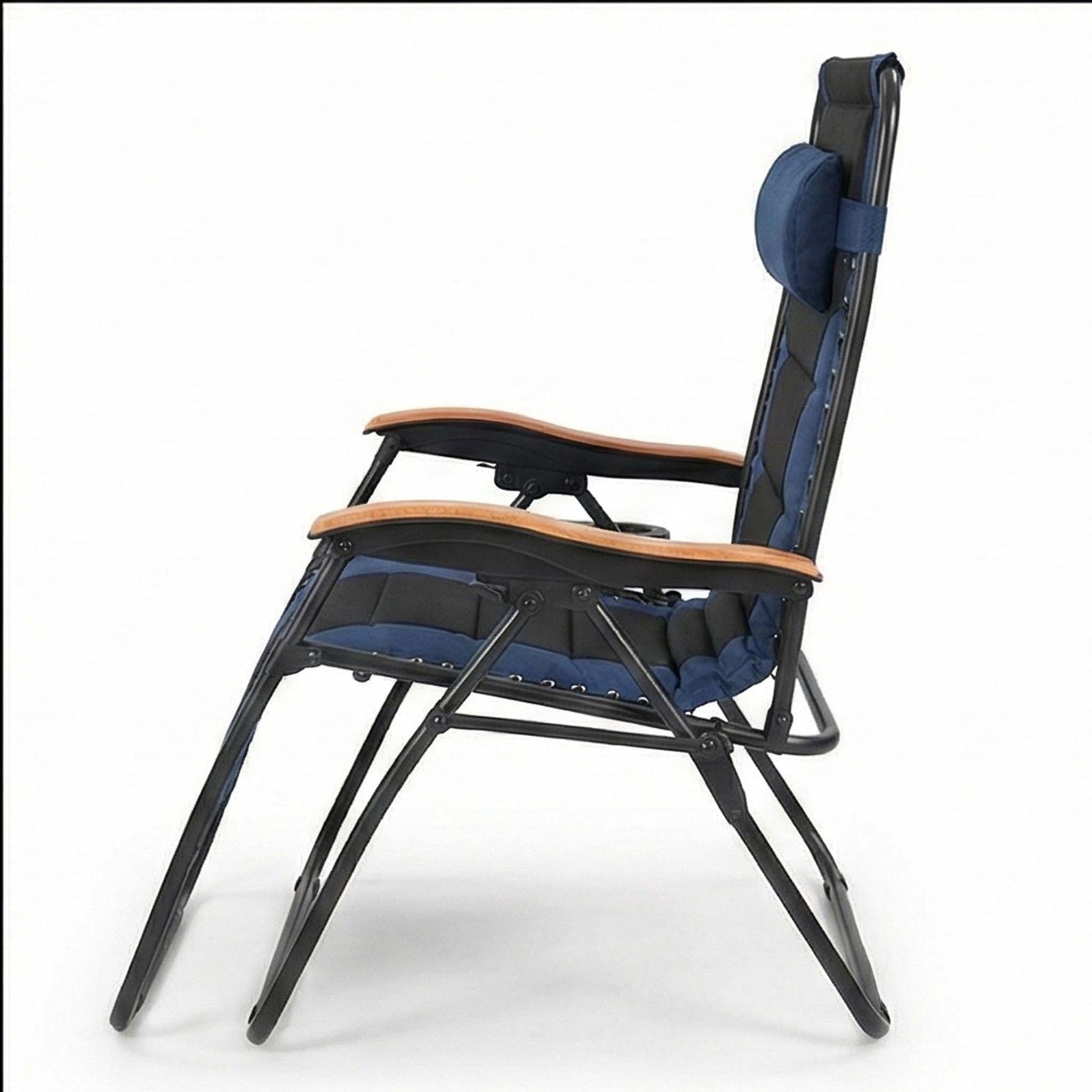 Oversized Padded Zero Gravity Chair with Cup Holder, 400 lb Capacity detail image 51