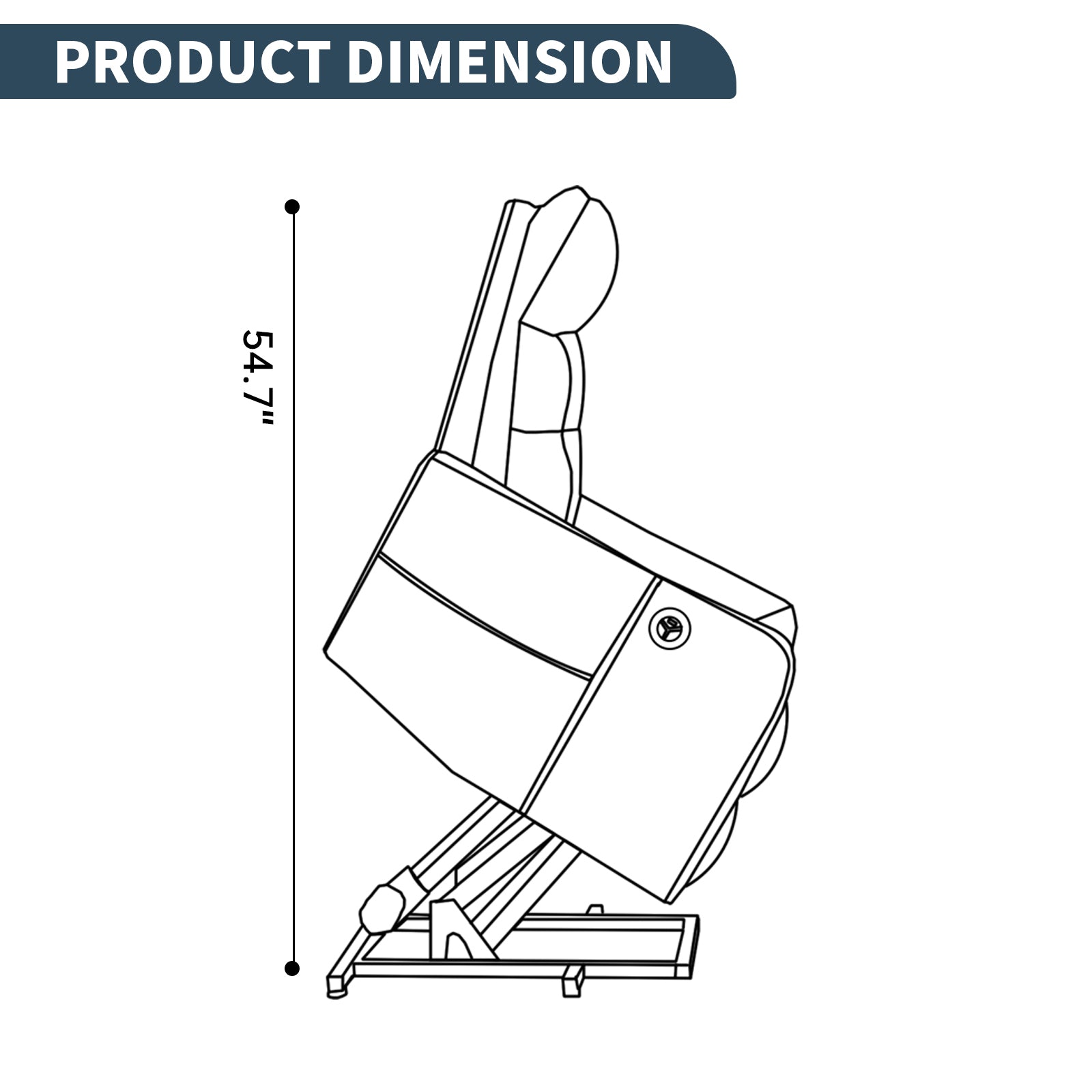 Single Motor Power Lift Recliner Chair with Massage & Heat detail image 18