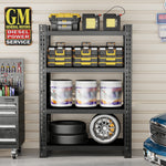 Heavy-Duty Adjustable Garage Shelving for Warehouse Storage for workshop, garage, storage, or utility use