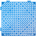 PVC Interlocking Drainage Garage Floor Tiles, 12" x 12" x 0.5" for workshop, garage, storage, or utility use