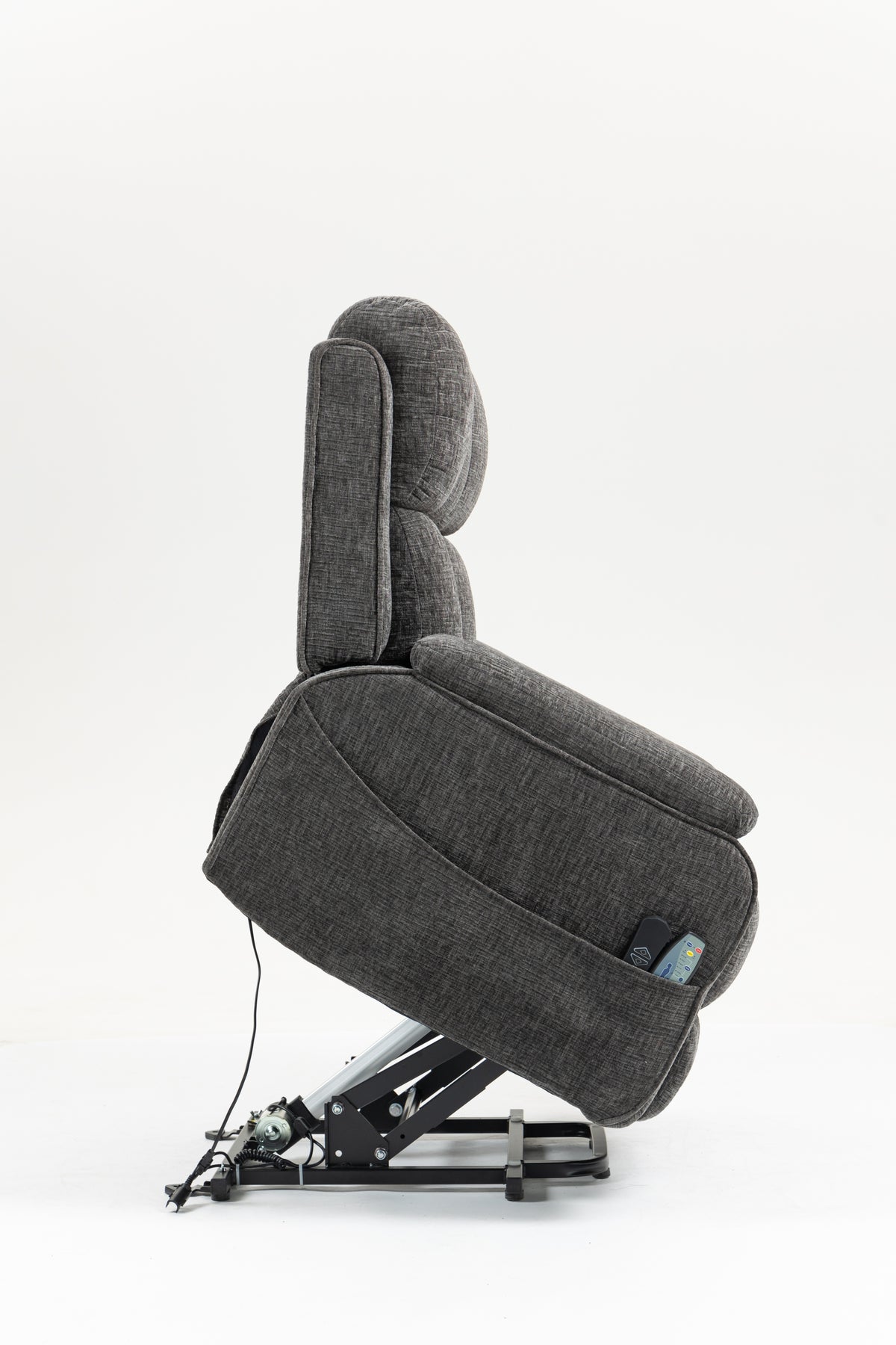 Oversized Lay Flat Recliner with Heat and Massage, Extended Footrest, Cup Holderr detail image 25