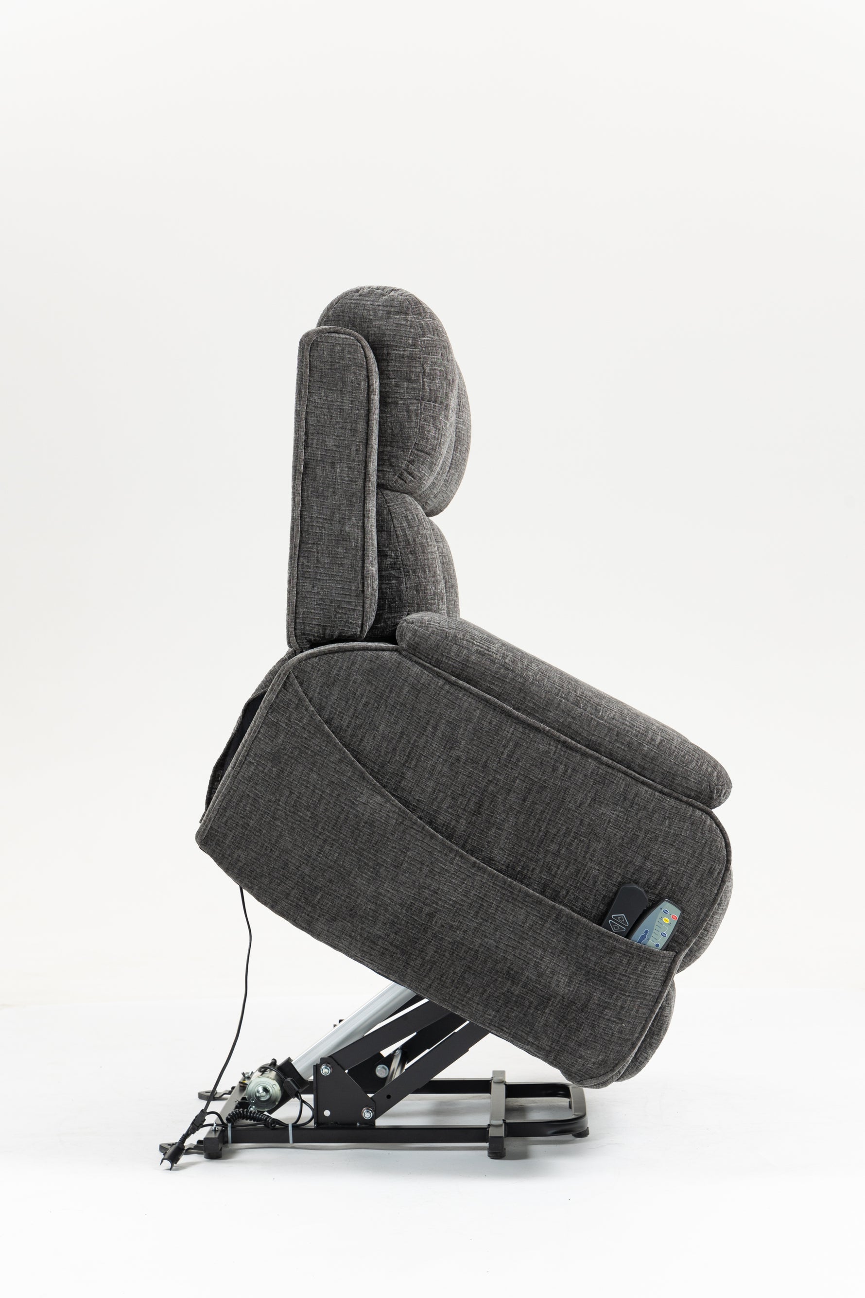Oversized Lay Flat Recliner with Heat and Massage, Extended Footrest, Cup Holderr detail image 25
