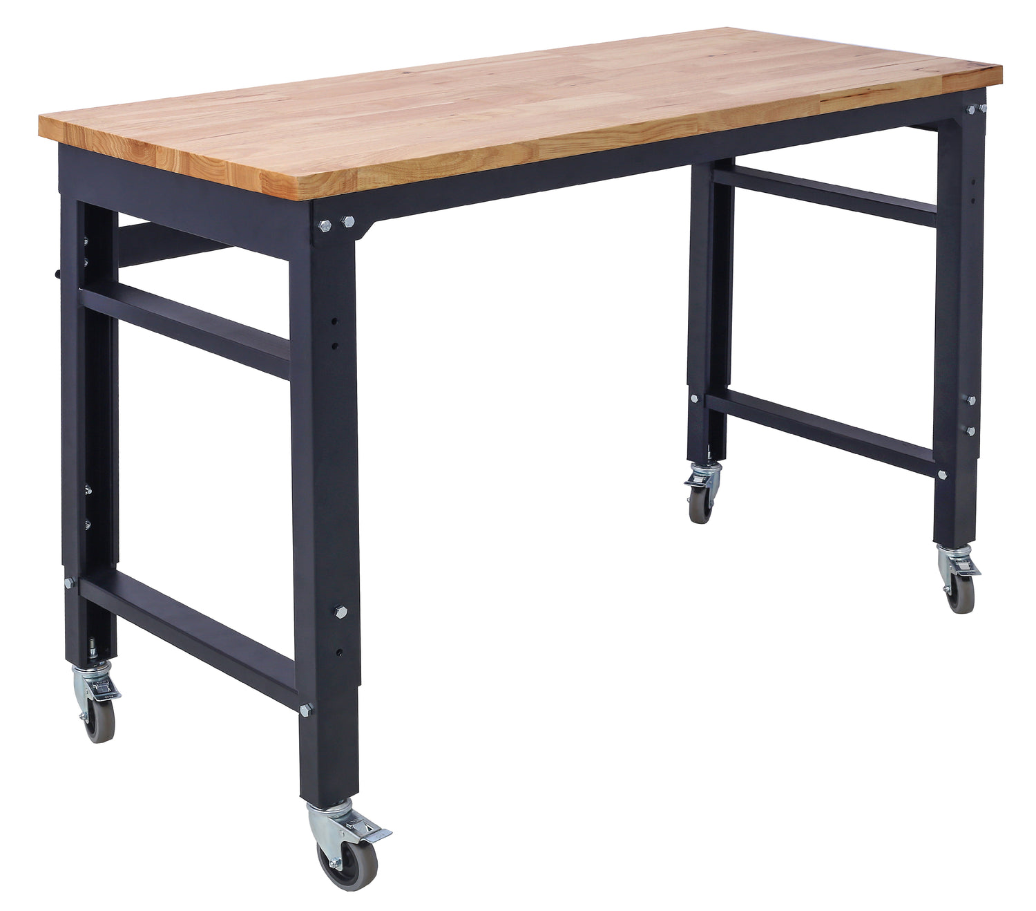 48" Rolling Adjustable Workbench workshop project bench