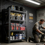 Heavy-Duty Adjustable Garage Shelving for Warehouse Storage for workshop, garage, storage, or utility use