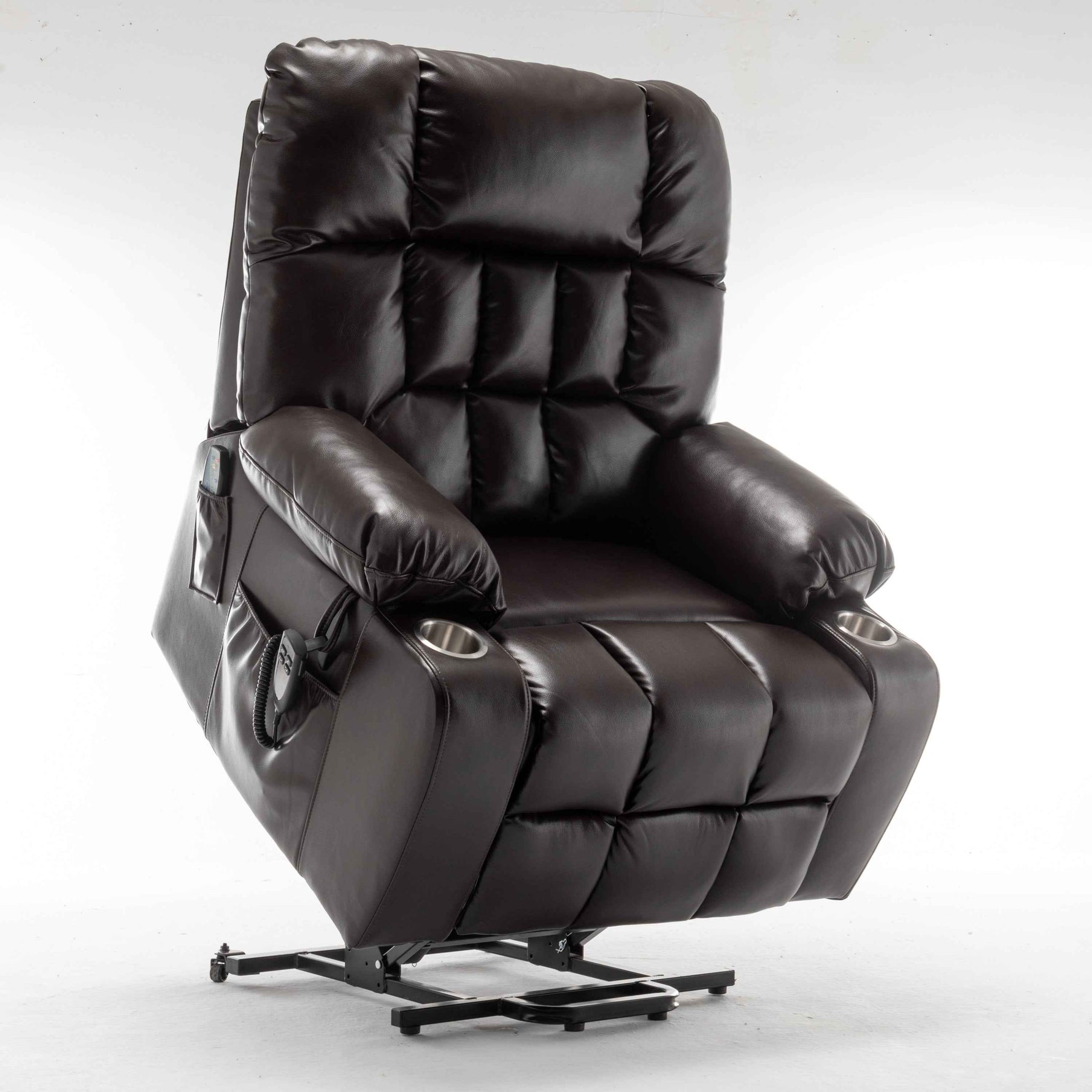 Big and Tall Power Lift Recliner with Heat and Massage detail image 27