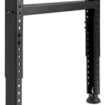 VEVOR Adjustable Height Hardwood Workbench with Power Outlets for workshop, garage, storage, or utility use