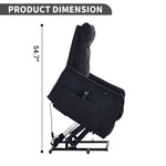Chenille Single-Motor Power Lift Recliner with Massage & Heat detail image 69
