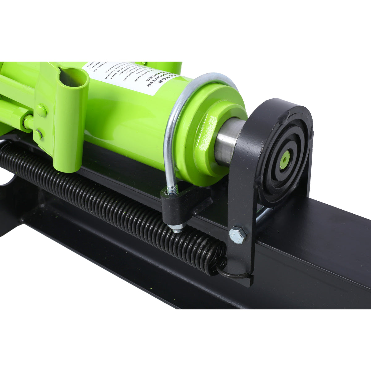 10-Ton Manual Hydraulic Horizontal Log Splitter for workshop, garage, storage, or utility use