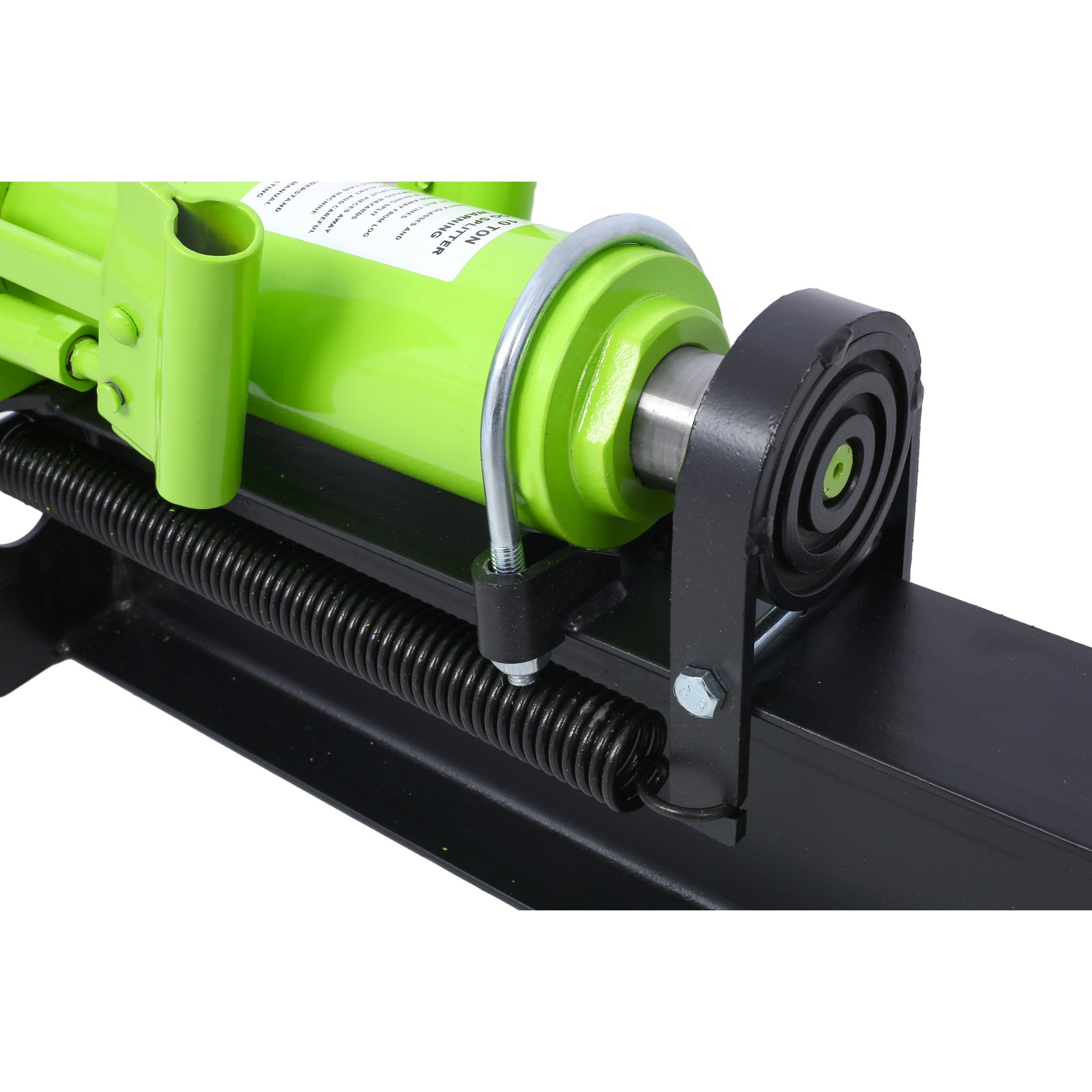 10-Ton Manual Hydraulic Horizontal Log Splitter for workshop, garage, storage, or utility use