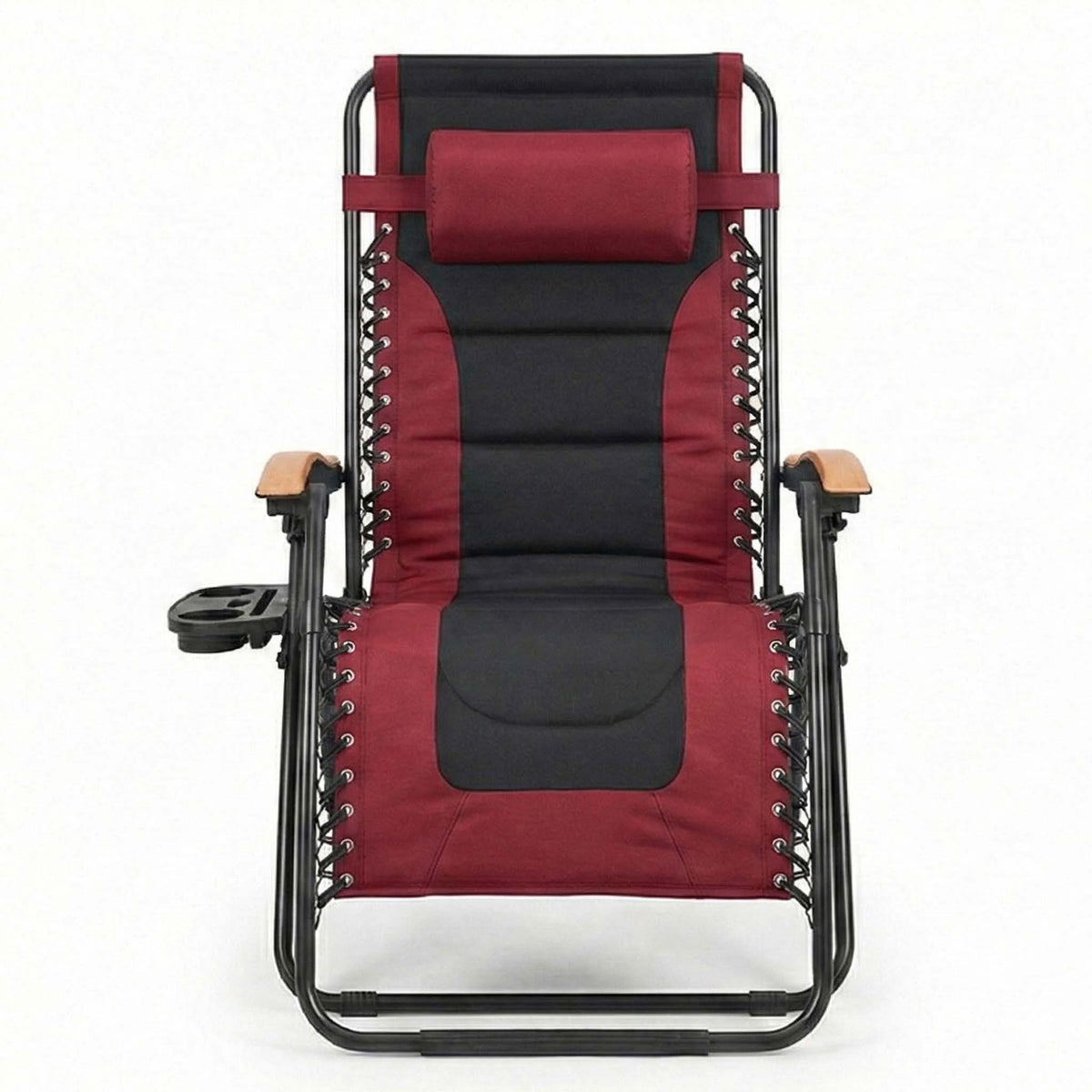 Oversized Padded Zero Gravity Chair with Cup Holder, 400 lb Capacity detail image 22