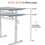 Height Adjustable Study Desk for Home Office workspace desk setup
