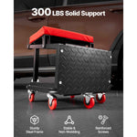 VEVOR Rolling Mechanic Work Seat, 300 lb Capacity product image