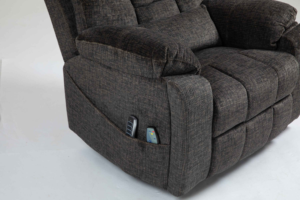 Power Lift Recliner with Heat, Massage & High-Density Foam detail image 22