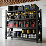 Heavy-Duty Adjustable Garage Shelving for Warehouse Storage for workshop, garage, storage, or utility use