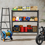 Heavy-Duty Adjustable Metal Storage Shelving Units for workshop, garage, storage, or utility use