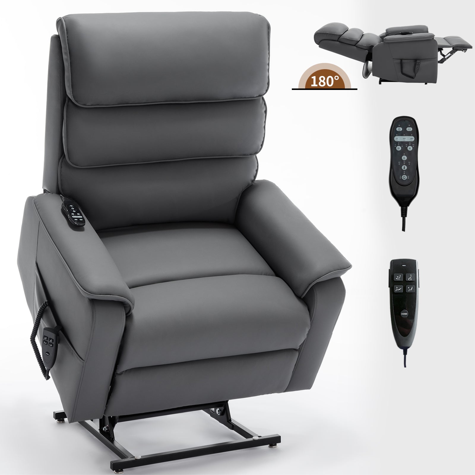 Dual-Motor Power Lift Heat & Massage Recliner detail image 81